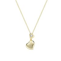 Collana Amen Donna Cuori in Argento Zircone CLHBOLIGBZ